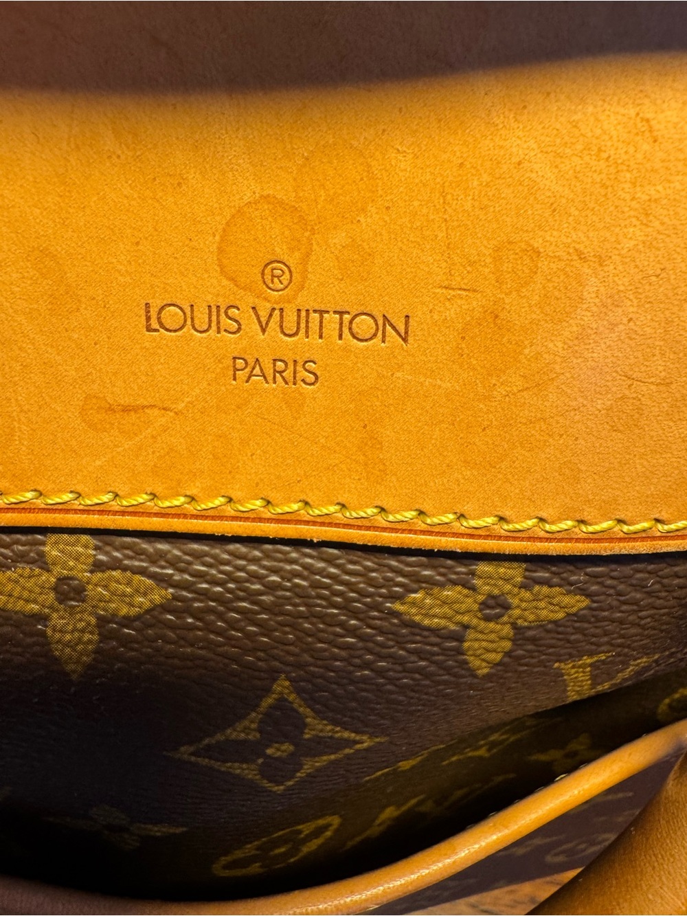 Louis Vuitton Vintage Deauville Monogram Bag with COA - Picture 15 of 16